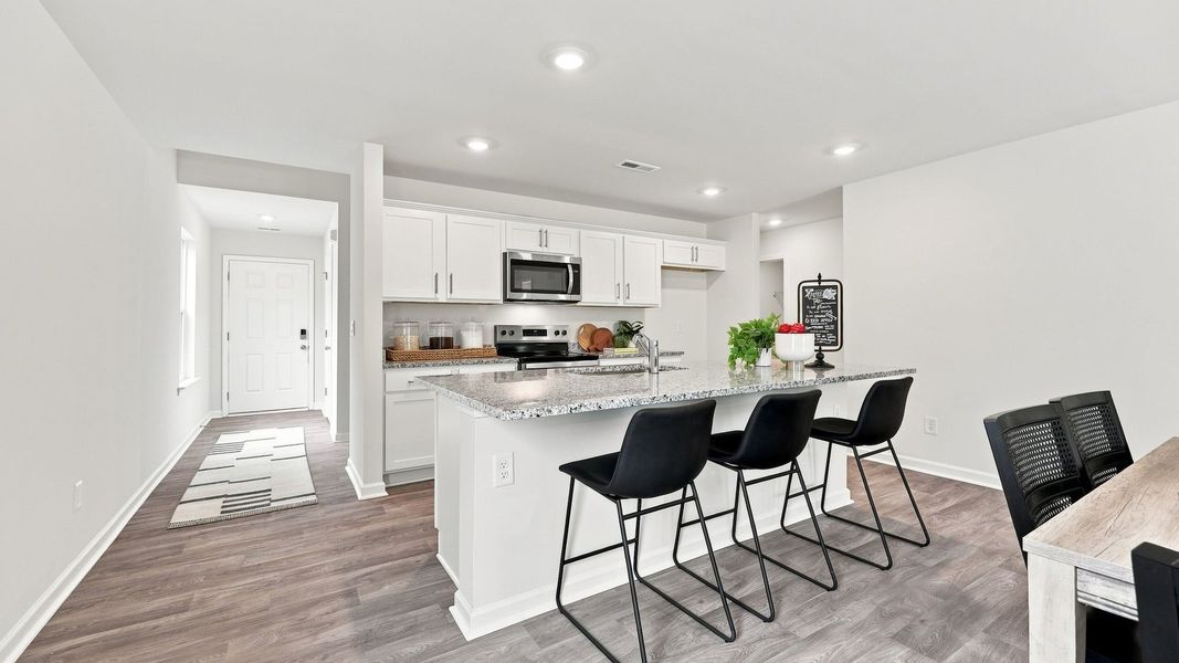 Furnished interior view inside a new home in Carter Ridge, Greenville (Image 13).