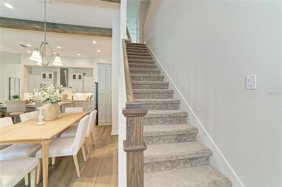 Furnished interior view inside a new home in Hidden Lakes, Brandon (Image 8).