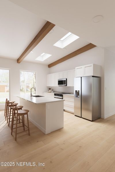 Furnished interior view inside a new home in , St. Augustine Beach (Image 3).