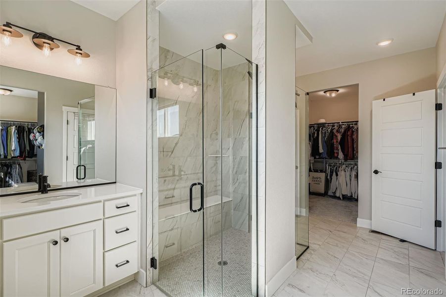 Furnished interior view inside a new home in , Denver (Image 12).