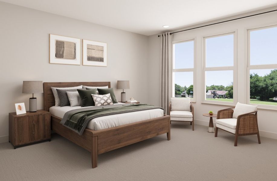 Representative furnished interior of a home built from the Lockhart by Beazer Homes in Heath Golf and Yacht Club, Heath (Image 7). Representative furnished interior of a home built from the Lockhart by Beazer Homes in Heath Golf and Yacht Club, Heath (Image 7).