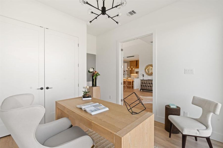 Furnished interior view inside a new home in , Venus (Image 39).