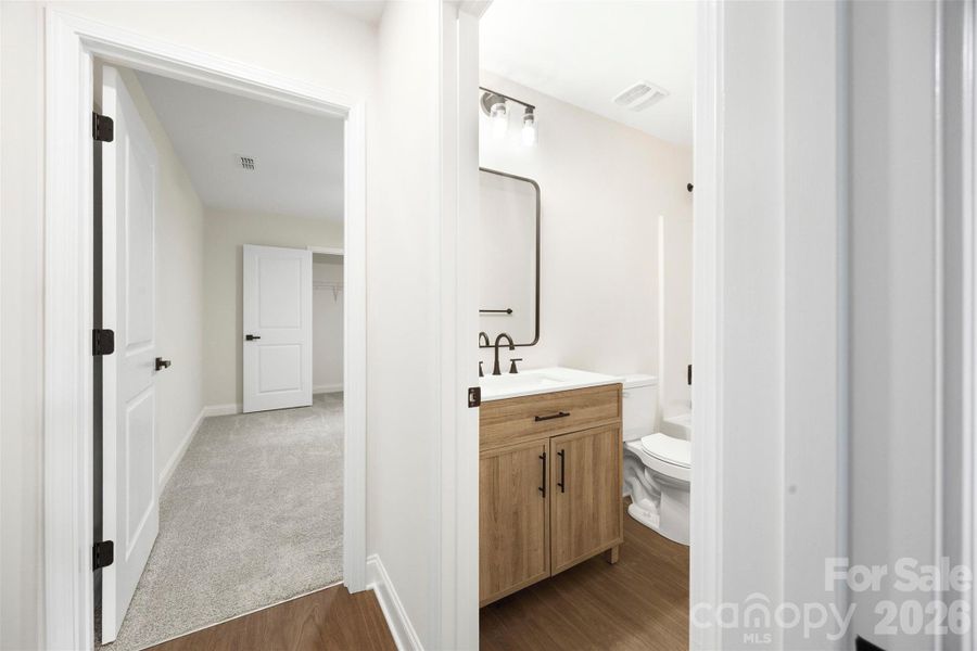 Furnished interior view inside a new home in , Albemarle (Image 14).