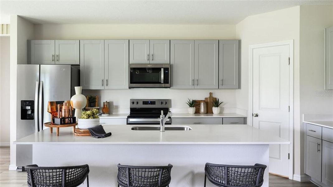 Furnished interior view inside a new home in Two Rivers, Zephyrhills (Image 23). Furnished interior view inside a new home in Two Rivers, Zephyrhills (Image 23).