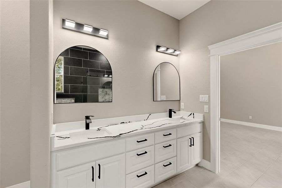 Furnished interior view inside a new home in , Kennedale (Image 14).