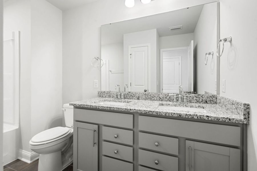 Furnished interior view inside a new home in Waterways, Richmond Hill (Image 18).