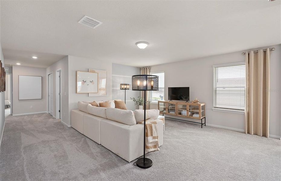 Furnished interior view inside a new home in The Landings at Live Oak Lake, St. Cloud (Image 31).