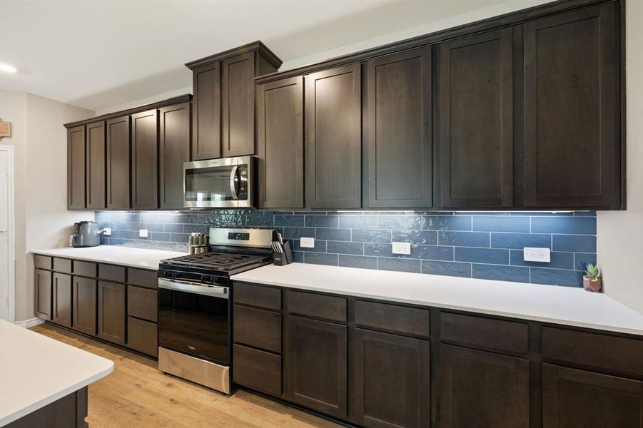 Furnished interior view inside a new home in , Fate (Image 12).