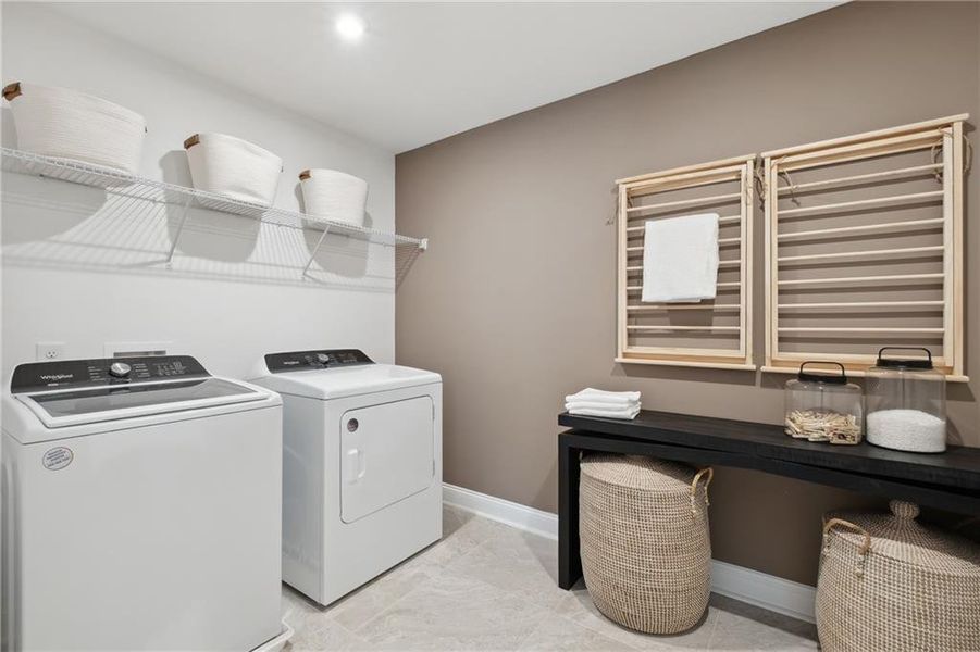 Furnished interior view inside a new home in Hamilton Place, Cartersville (Image 24).