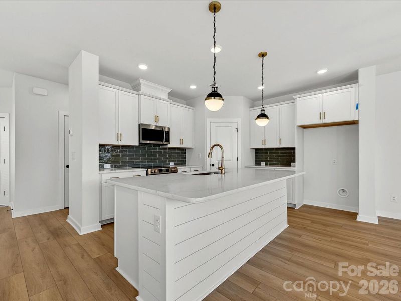 Furnished interior view inside a new home in Westview Towns, Waxhaw (Image 8).