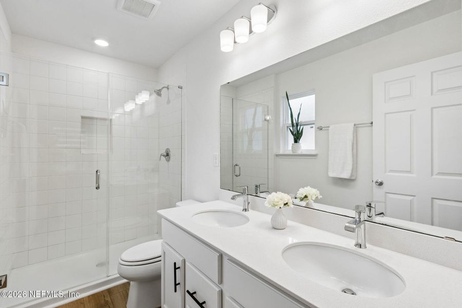 Furnished interior view inside a new home in , Green Cove Springs (Image 16).