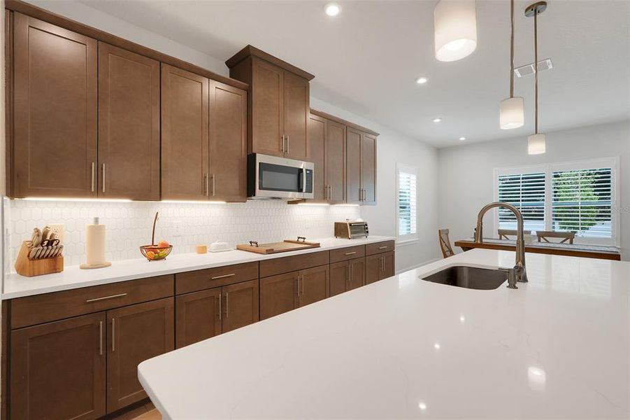Furnished interior view inside a new home in , Clermont (Image 15).