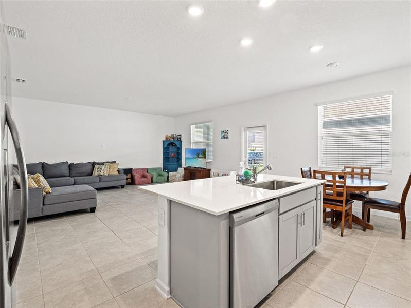 Furnished interior view inside a new home in Wellness Ridge, Clermont (Image 10).