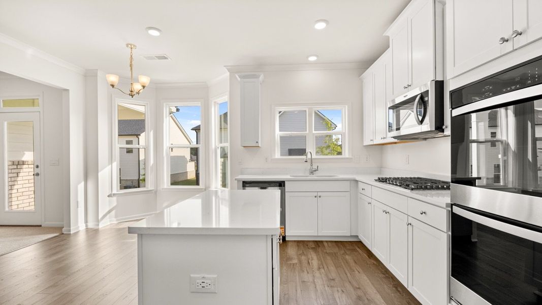 Furnished interior view inside a new home in Wildwood, Covington (Image 7). Furnished interior view inside a new home in Wildwood, Covington (Image 7).