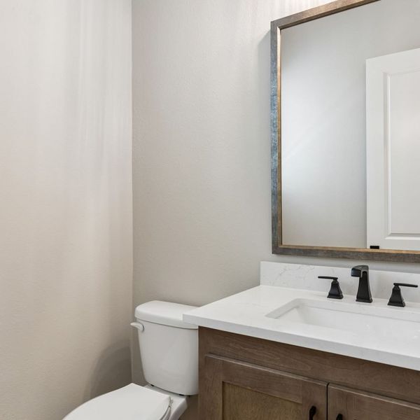 Furnished interior view inside a new home in Mosaic – 70′ Lots, Prosper (Image 36).