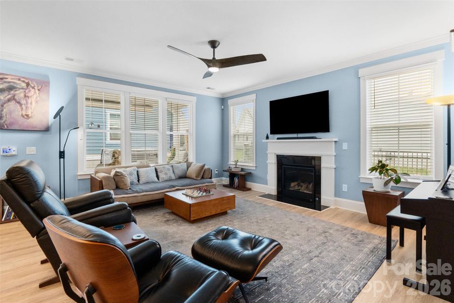 Furnished interior view inside a new home in Riverwalk, Rock Hill (Image 18).