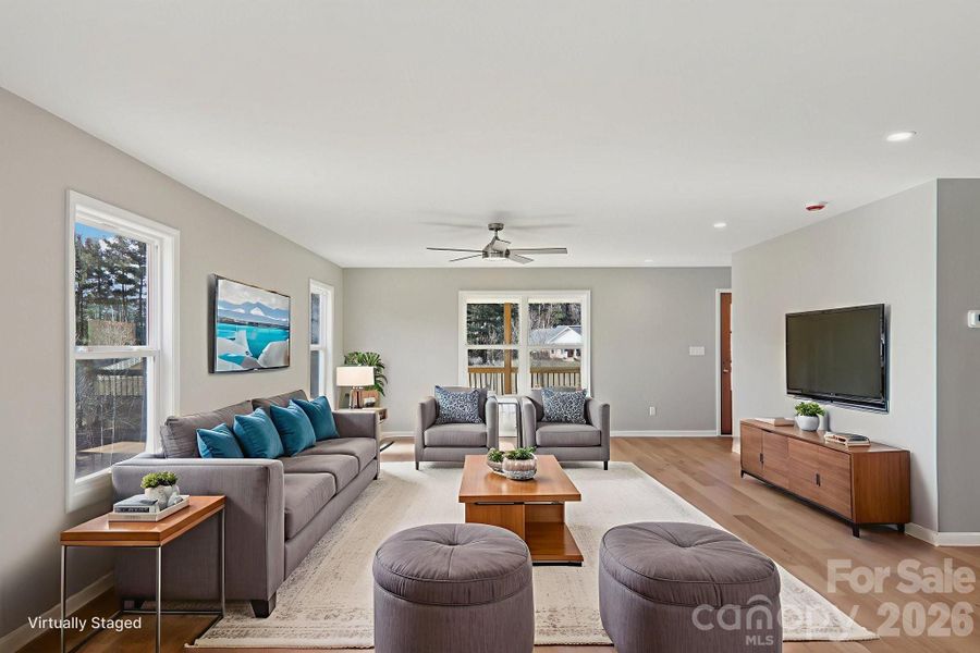 Furnished interior view inside a new home in , Candler (Image 6). Furnished interior view inside a new home in , Candler (Image 6).