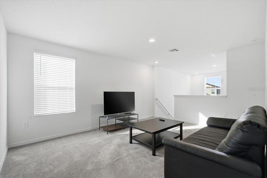 Furnished interior view inside a new home in Two Rivers: The Manors II, Zephyrhills (Image 9). Furnished interior view inside a new home in Two Rivers: The Manors II, Zephyrhills (Image 9).
