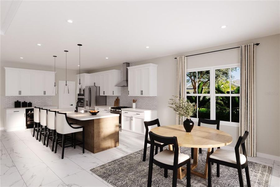 Furnished interior view inside a new home in Lake Mattie Preserve Estates, Auburndale (Image 9). Furnished interior view inside a new home in Lake Mattie Preserve Estates, Auburndale (Image 9).