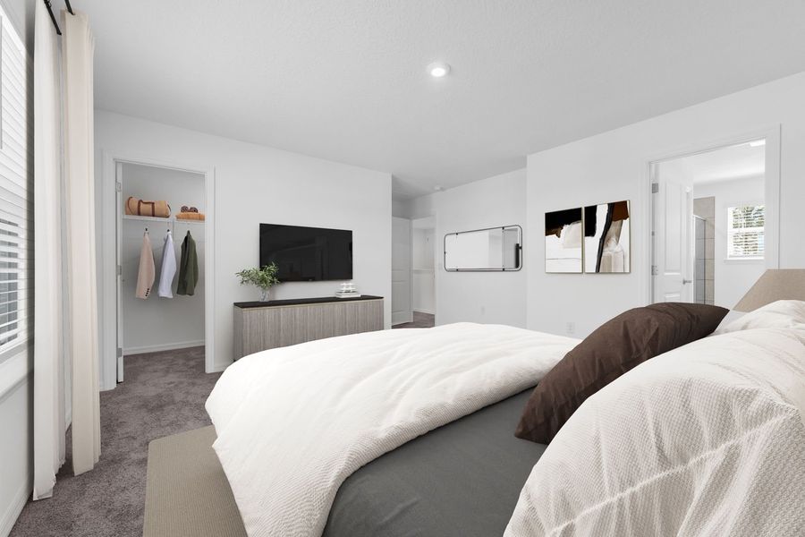 Primary Bedroom with Ample Storage