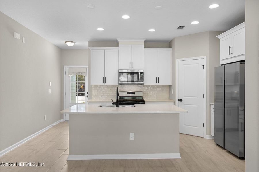 Furnished interior view inside a new home in , St. Augustine (Image 12).