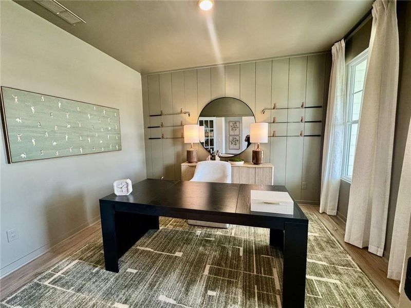 Furnished interior view inside a new home in Echo Grove, Cumming (Image 7).