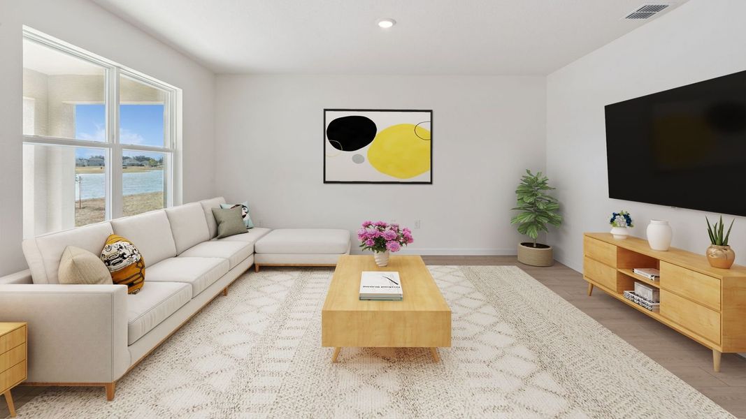 Furnished interior view inside a new home in Buena Lago, St. Cloud (Image 5).