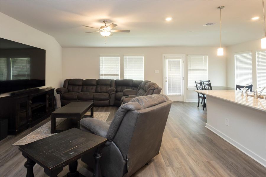Furnished interior view inside a new home in Sundance Cove - Classic Series, Crosby (Image 13).