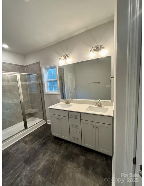 Furnished interior view inside a new home in Crystal Village, Albemarle (Image 3). Furnished interior view inside a new home in Crystal Village, Albemarle (Image 3).