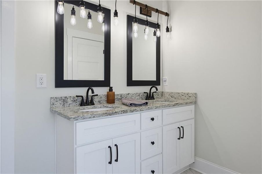 Furnished interior view inside a new home in , Clarkesville (Image 14). Furnished interior view inside a new home in , Clarkesville (Image 14).