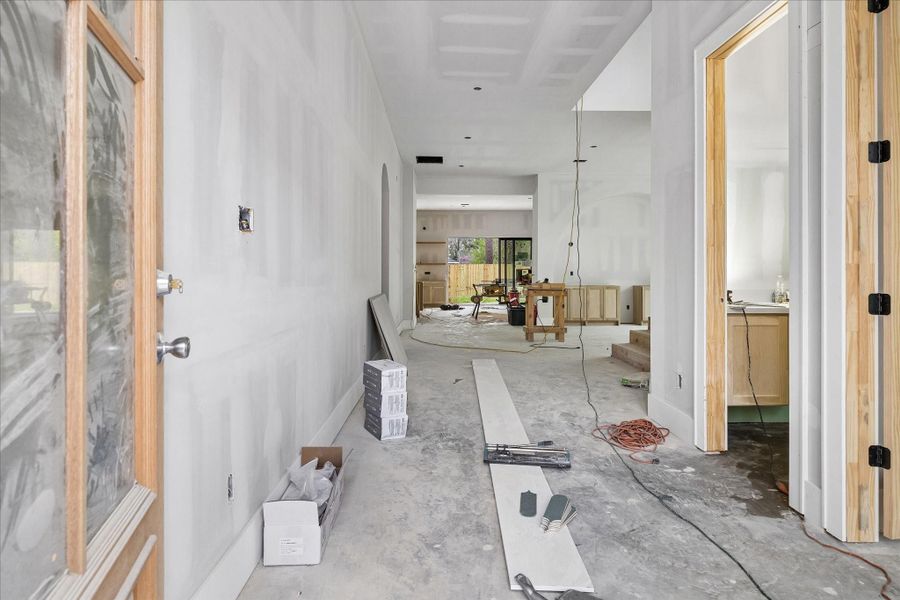 In-progress construction of a new home in , Houston, TX (Image 11).