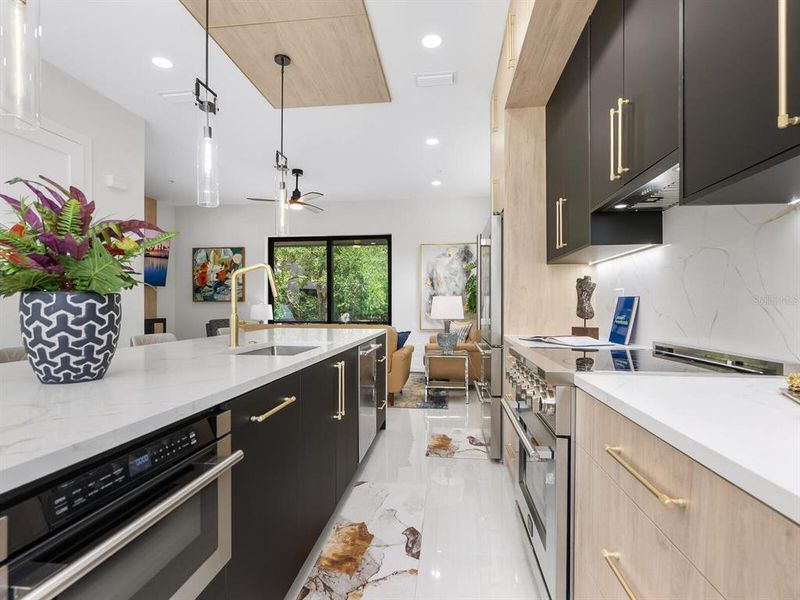 Furnished interior view inside a new home in , Sarasota (Image 14).