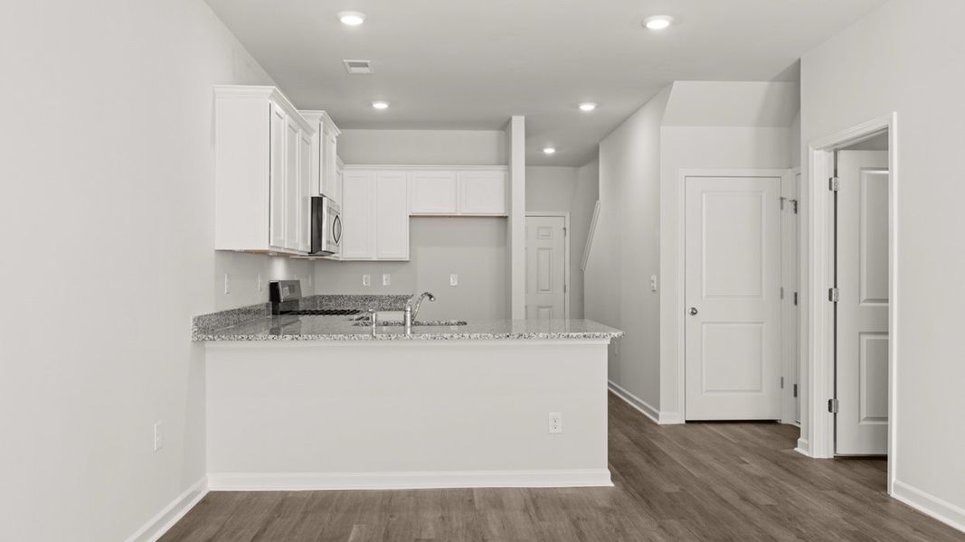 Furnished interior view inside a new home in Byrd Village, Graniteville (Image 8).