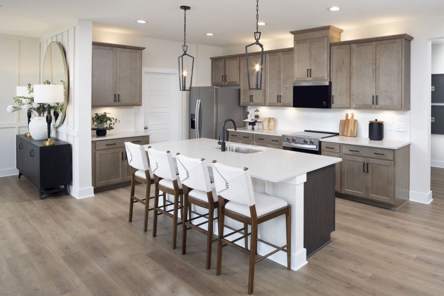 Representative furnished interior of a home built from the Allegheny by Mattamy Homes in Fox Field Farms, Broadway (Image 13).