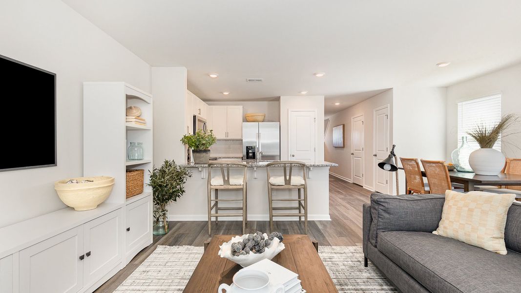 Furnished interior view inside a new home in The Cove at Glenns Bay, Surfside Beach (Image 5).