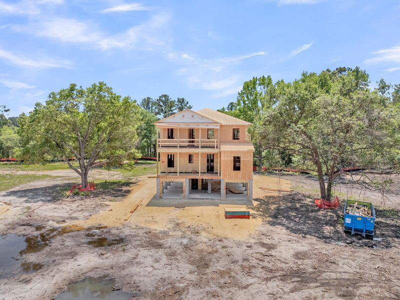 In-progress construction of a new home in Rivercroft, Awendaw, SC (Image 16). In-progress construction of a new home in Rivercroft, Awendaw, SC (Image 16).