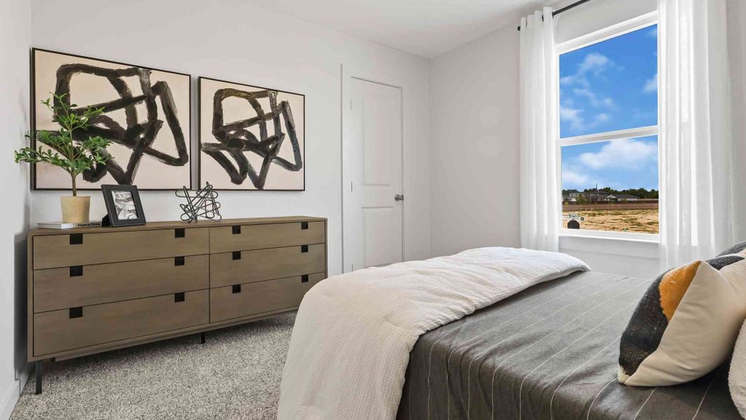 Furnished interior view inside a new home in Emberly, Beasley (Image 36).