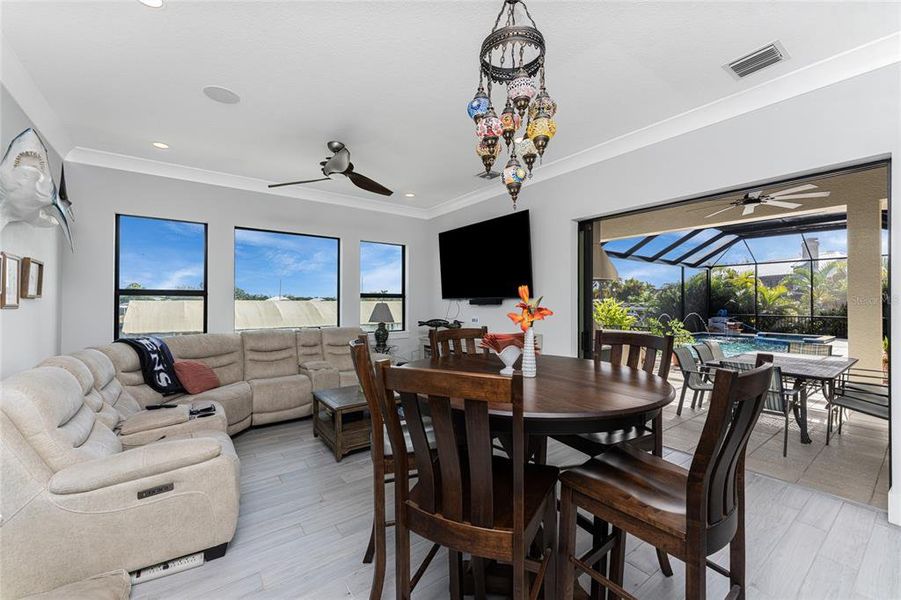 Furnished interior view inside a new home in , Port Charlotte (Image 57).