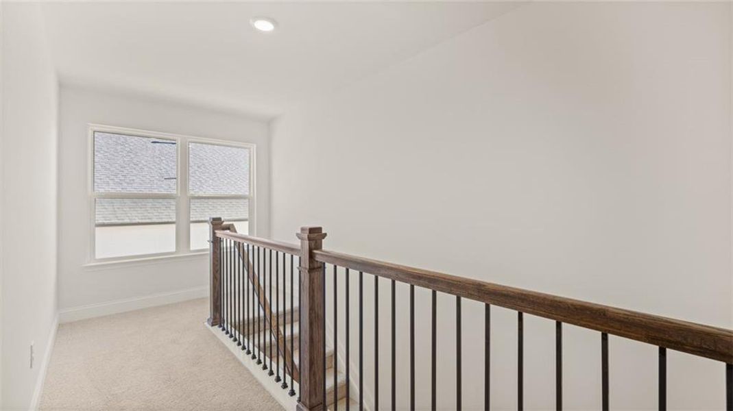Spacious, unfurnished interior of a new home in Oak Ridge Meadows - Active Adult, Locust Grove (Image 19).