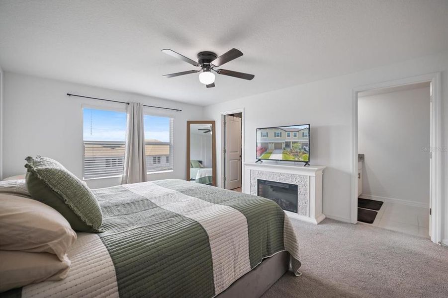 Furnished interior view inside a new home in , Palmetto (Image 43).