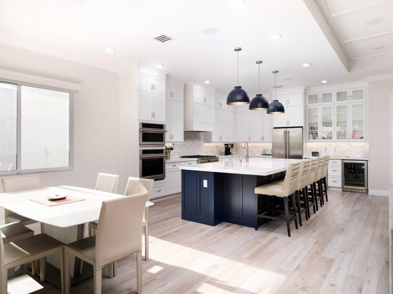 Furnished interior view inside a new home in La Terre at Avenir, Palm Beach Gardens (Image 6). Furnished interior view inside a new home in La Terre at Avenir, Palm Beach Gardens (Image 6).