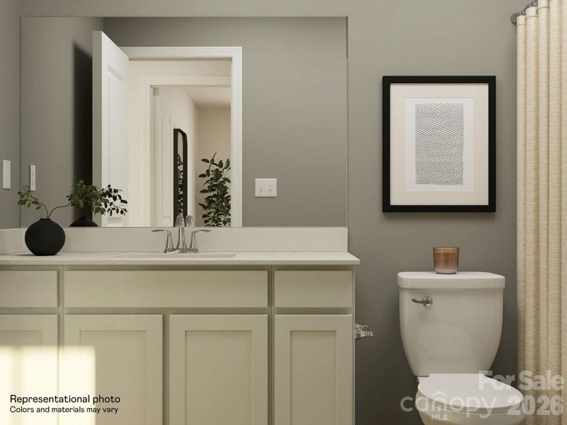 Furnished interior view inside a new home in Sullivan Farm, Statesville (Image 6).