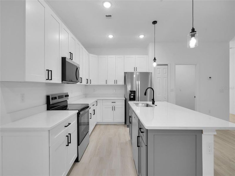 Furnished interior view inside a new home in , North Port (Image 8).