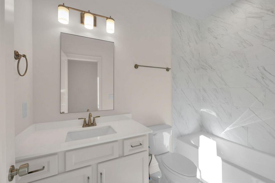 Furnished interior view inside a new home in Annecy, Nolensville (Image 34).