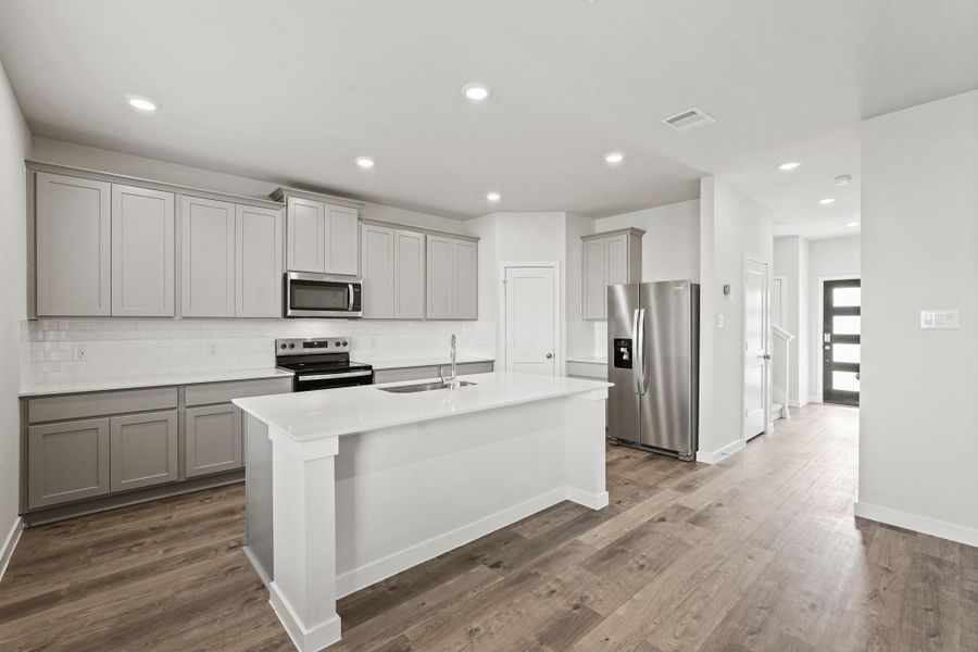 Furnished interior view inside a new home in Reveille Estates, Bryan (Image 5).