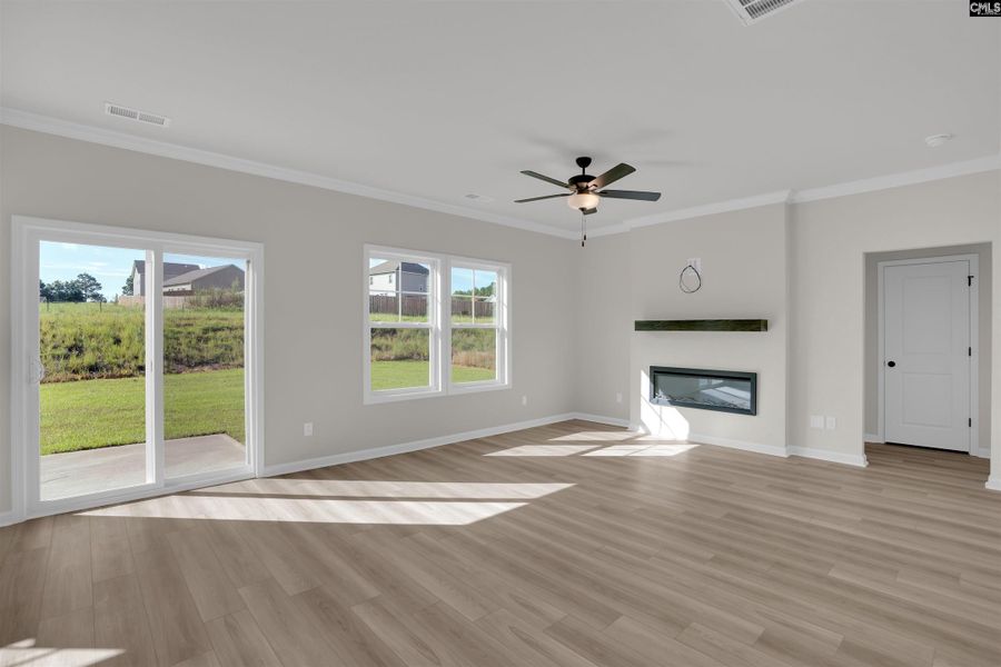 Spacious, unfurnished interior of a new home in Rolling Hills, Prosperity (Image 23). Spacious, unfurnished interior of a new home in Rolling Hills, Prosperity (Image 23).