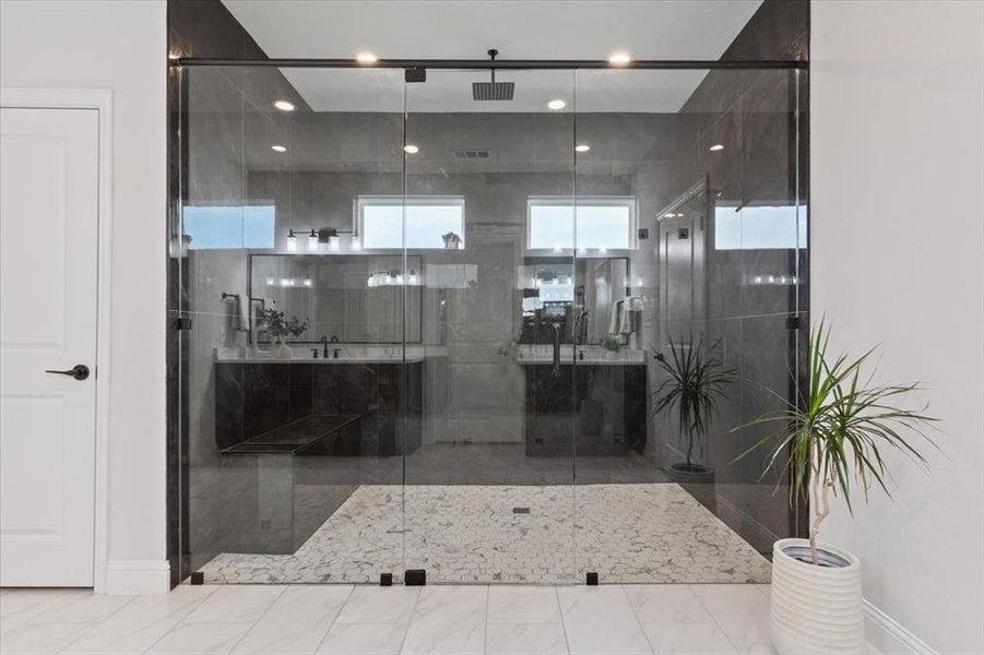 Furnished interior view inside a new home in , Hewitt (Image 14).