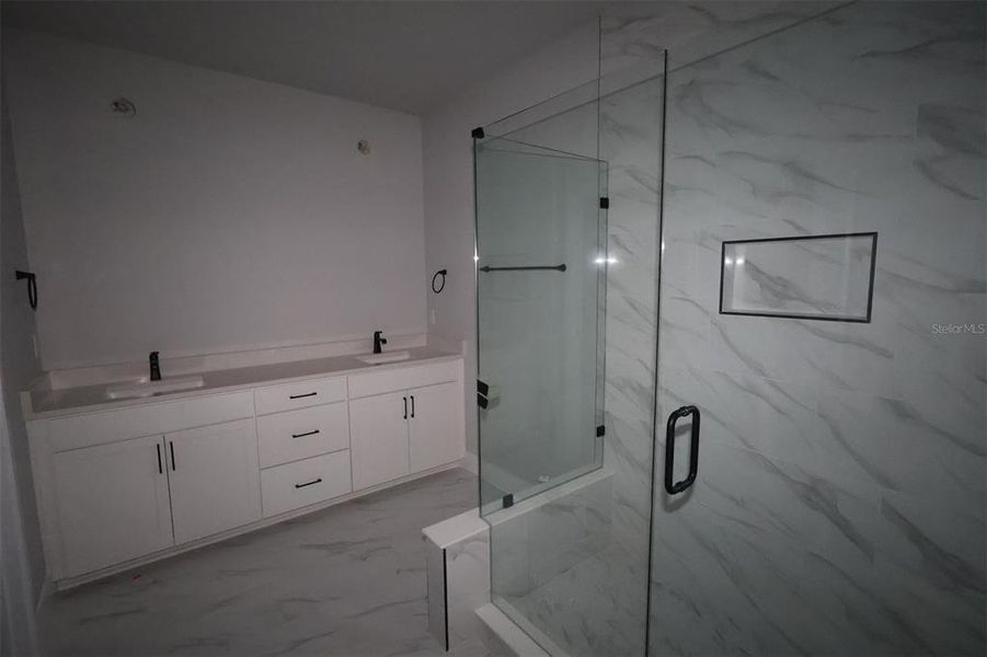 Furnished interior view inside a new home in Towns at Union, St. Petersburg (Image 4).