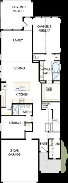 2D floor plan layout of this home in South Brook, Leander, TX (Image 3). 2D floor plan layout of this home in South Brook, Leander, TX (Image 3).