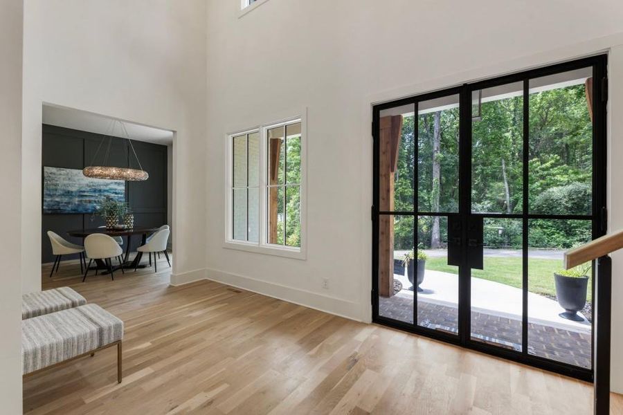 Furnished interior view inside a new home in , Milton (Image 6).